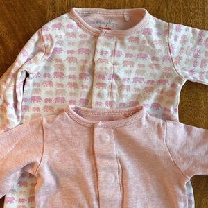 Simply Magnetic Me Organic Cotton Magnetic Footie (set of 2)